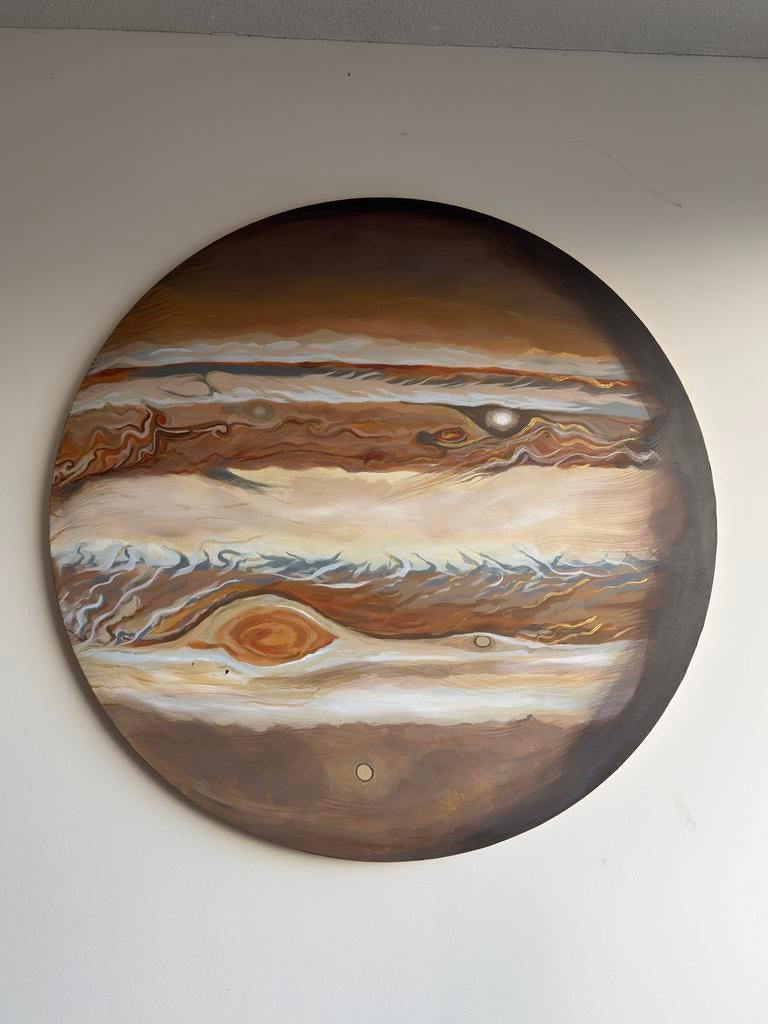 Schilderij Jupiter 90cm, Ophalen of Verzenden