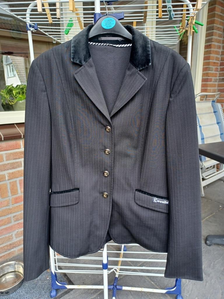 Cavallo zwart rij jasje, Ophalen of Verzenden, Zo goed als nieuw, Dressuur, Bovenkleding