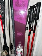 Wedze All Mountains 500 Ski's - 166cm - Carving/Piste, 160 tot 180 cm, Zo goed als nieuw, Carve, Skiën