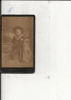 CdV Ventje met matrozenpakje en hoed  JMW de Louw, Ophalen of Verzenden, Voor 1920, Ongelopen, Zuid-Holland