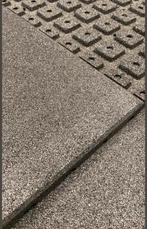 5x rubber tegels 50x50x2,5 zwart rest partij, Ophalen of Verzenden, Nieuw, Rubber, Overige typen