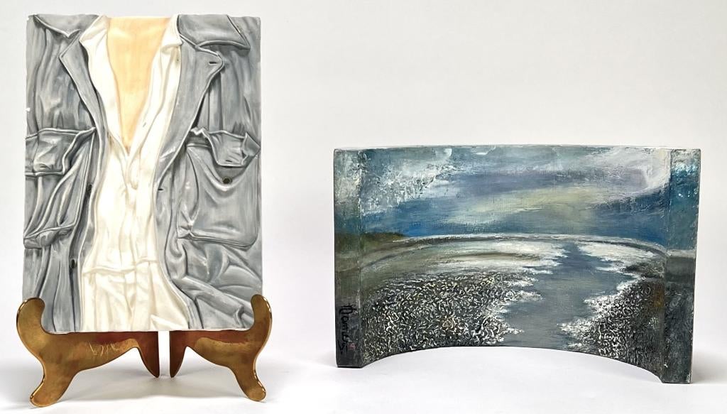 616. Tegel en schildering, ca. 2000, Ophalen of Verzenden