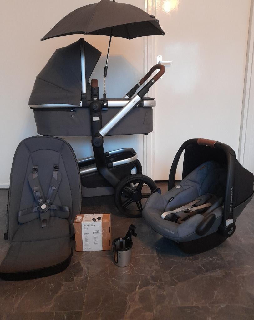 Joolz day + kinderwagen, Ophalen, Zo goed als nieuw, Overige merken, Verstelbare duwstang