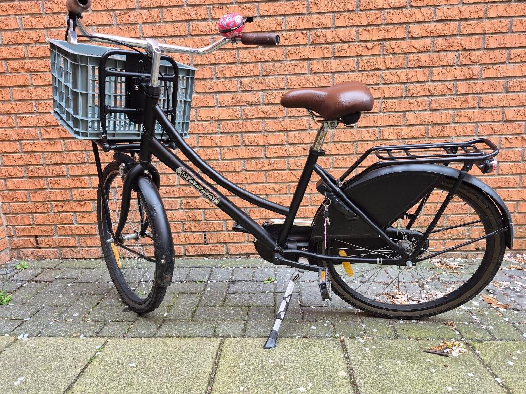meisjes fiets 24 inch Popal met mandje, Fietsen en Brommers, Fietsen | Meisjes, Ophalen, Terugtraprem, Popal transport fiets, Gebruikt
