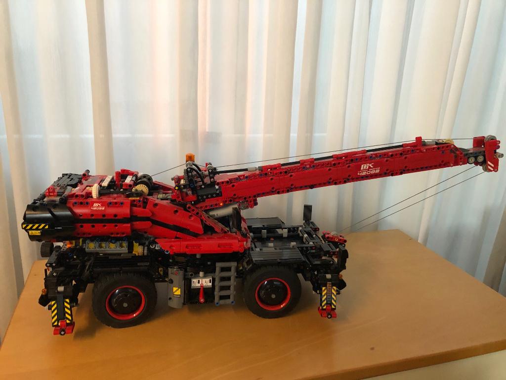 LEGO Technic - Kraan voor alle Terreinen (42082) | 2018, Lego, Lego.com/service, Ophalen of Verzenden, Zo goed als nieuw