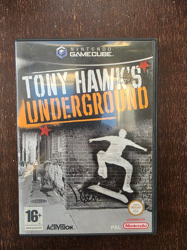 Nintendo Gamecube game Tony Hawk's Underground, 1 speler, Ophalen of Verzenden, Zo goed als nieuw, Vanaf 3 jaar