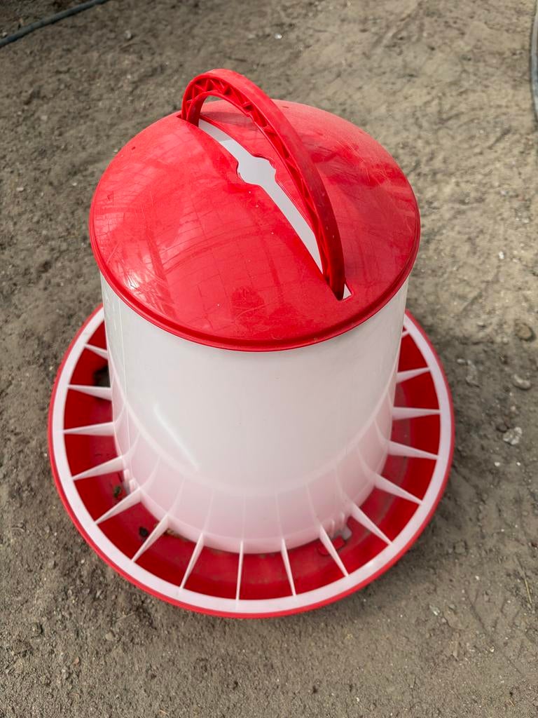 Pluimvee voersilo 10 kg, Dieren en Toebehoren, Pluimvee | Toebehoren, Ophalen, Nieuw, Drinken en Voederen