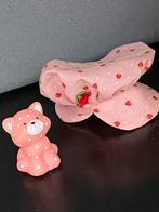 Vintage Strawberry Shortcake hoed en kat 80 s voor pop, Ophalen of Verzenden, Zo goed als nieuw, Pop