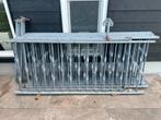 Zwaar gegalvaniseerd hekwerk, Ophalen, Gebruikt, IJzer, Spijlenhekwerk