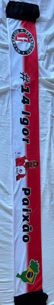 Feyenoord sjaal- Igor, Ophalen of Verzenden, Zo goed als nieuw, Feyenoord, Vaantje of Sjaal