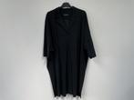 Oska diepzwarte jurk/tuniek maat 3/4, Kleding | Dames, Ophalen of Verzenden, Nieuw, Zwart, Onder de knie