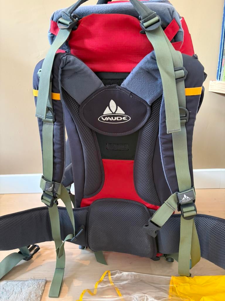 Vaude kinderdrager/ draagrugzak dreumes/peuter, Ophalen of Verzenden, Zo goed als nieuw, Overige merken