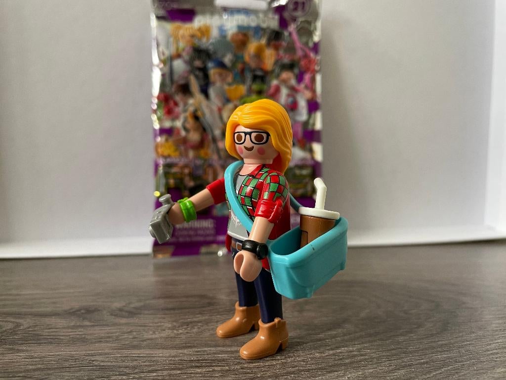 Playmobil Figures Serie 21 You-tuber Influencer 70733, Ophalen of Verzenden, Nieuw, Complete set