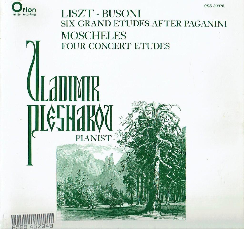 Vladimir Pleshakov Franz Liszt, Ferruccio Busoni , Cd's en Dvd's, Vinyl | Klassiek, Kamermuziek, Verzenden, Zo goed als nieuw