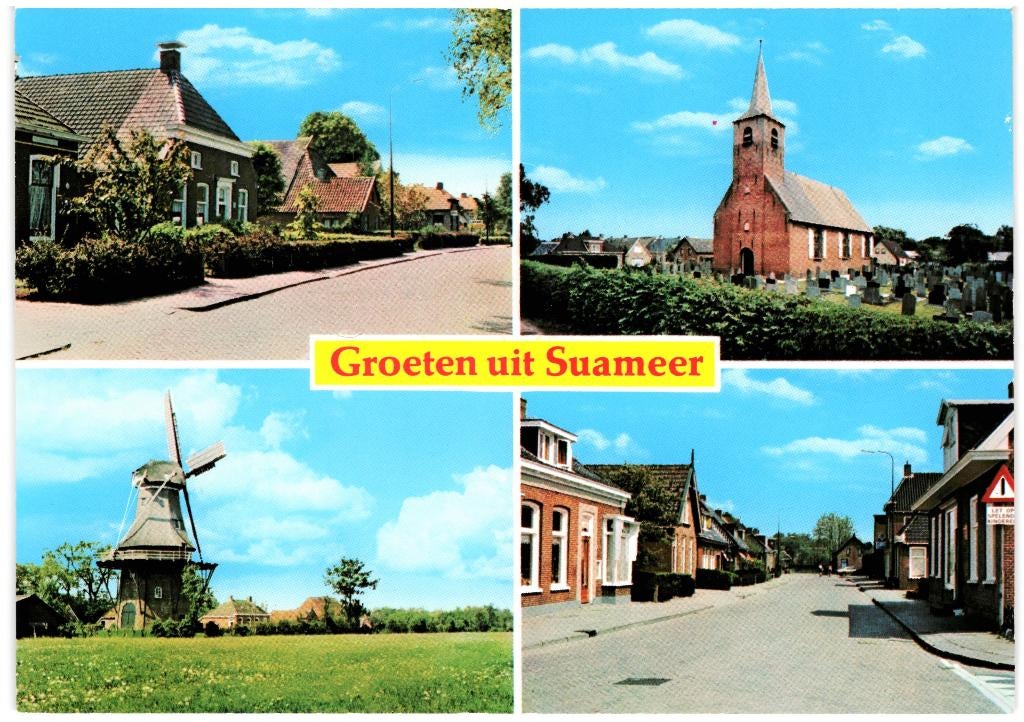 801474 Suameer Friesland Sumar Jr 60 70 Onbeschreven, Ophalen of Verzenden, 1960 tot 1980, Ongelopen, Friesland