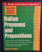 Italiaanse Voornaamwoorden & Voorzetsels - Oefenboek, Boeken, Ophalen of Verzenden, Alpha, Zo goed als nieuw, Overige niveaus