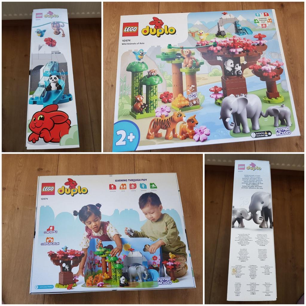 Nieuwe LEGO Duplo 10974 Wilde Dieren van Azië set, Ophalen of Verzenden, Nieuw, Complete set, Duplo