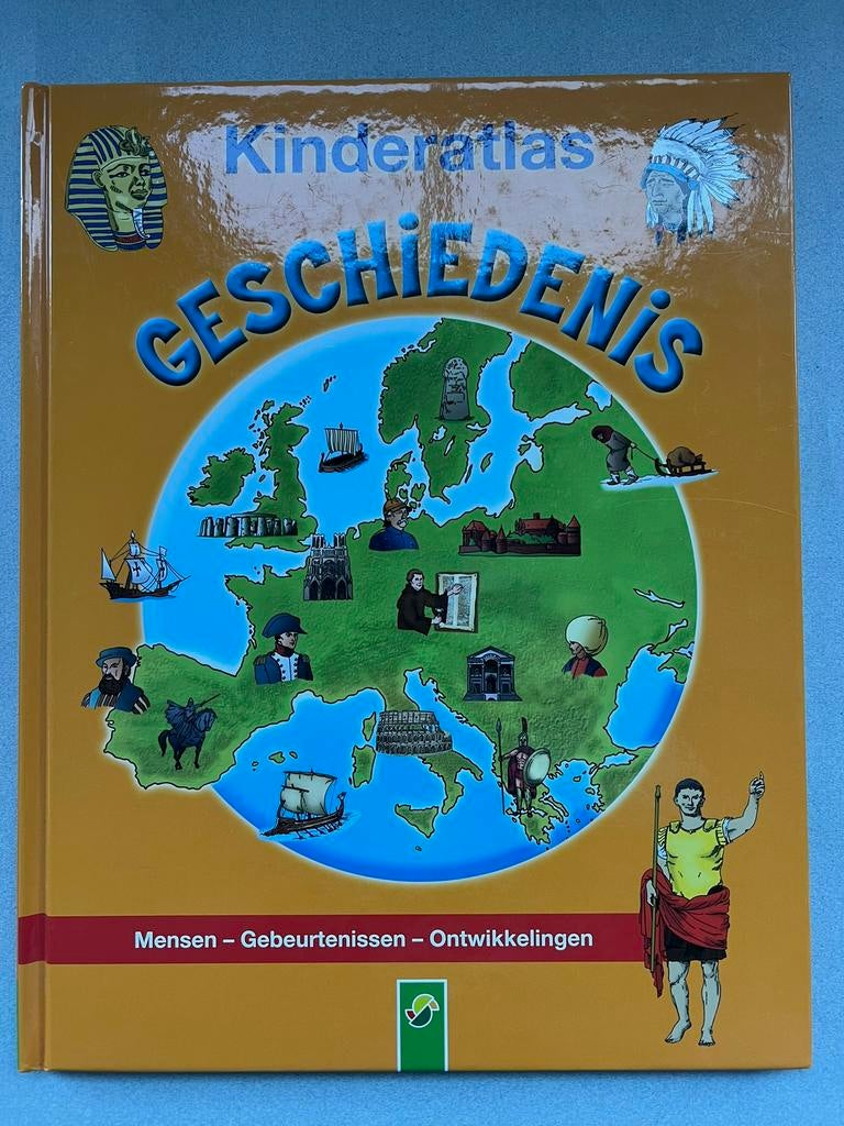 Kinderatlas - Geschiedenis, Ophalen of Verzenden, Zo goed als nieuw, Non-fictie