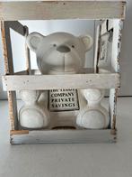 Riviera Maison spaarpot teddybeer, Ophalen, Nieuw, Steen, Aardewerk of Keramiek, Dier