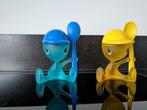 Alessi Cico eierdopjes met lepel - set van 2, Ophalen of Verzenden