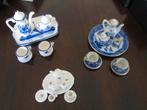 3x Miniatuur servies Nederlands en Chinees 2 t/m 6 cm hoog, Verzamelen, Ophalen of Verzenden, Zo goed als nieuw
