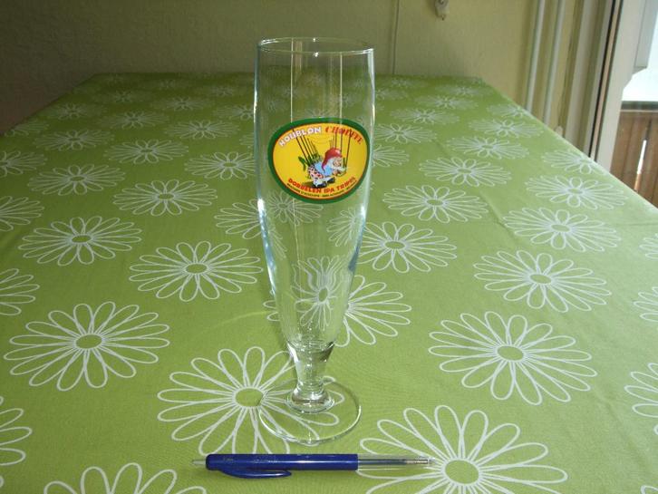 Chouffe Houblon glas - Dobbelen Ipa Tripel - 20cl, Verzamelen, Biermerken, Zo goed als nieuw, Glas of Glazen, Overige merken, Ophalen of Verzenden