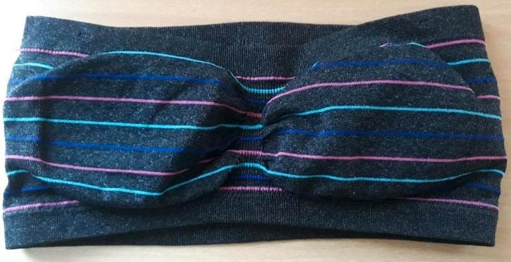 Nieuw - Naadloze bandeau/bh met pads- mt M = 40/42, Kleding | Dames, Tops, Nieuw, Maat 38/40 (M), Grijs, Zonder mouw, Verzenden