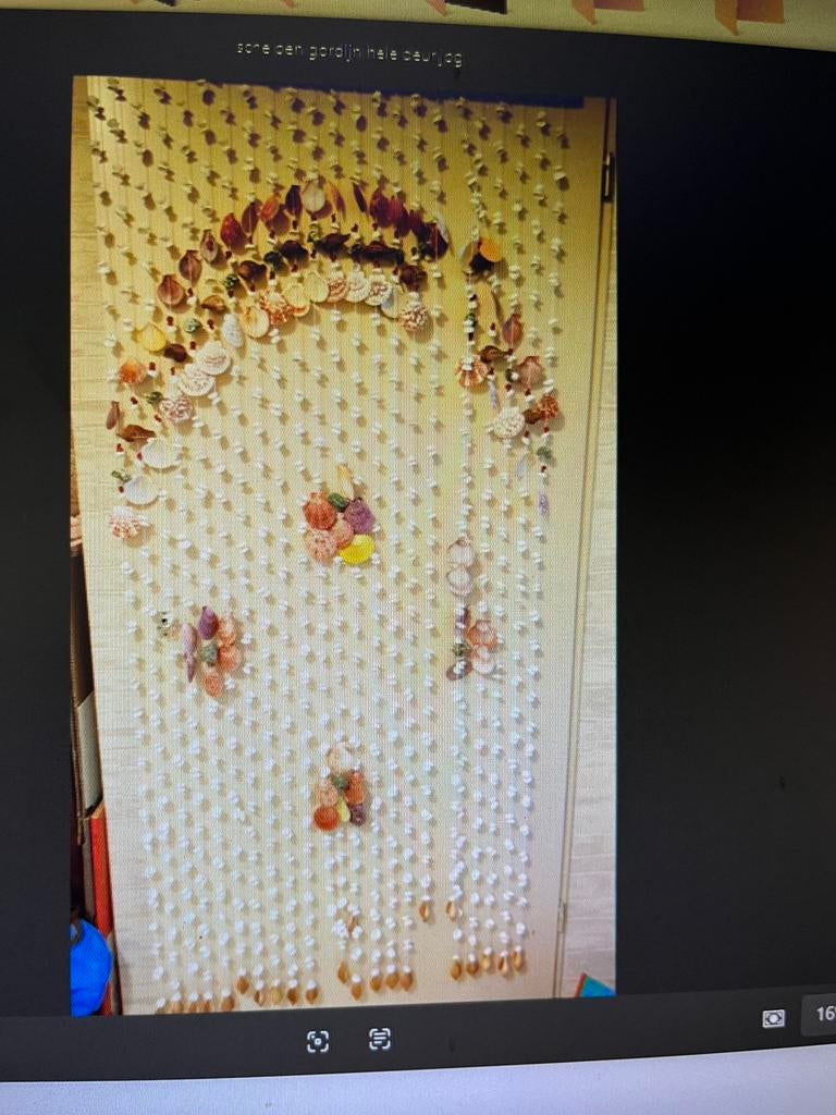 Geweldige Deur ingang decoratie van schelpen., Huis en Inrichting, Woonaccessoires | Overige, Ophalen, Nieuw