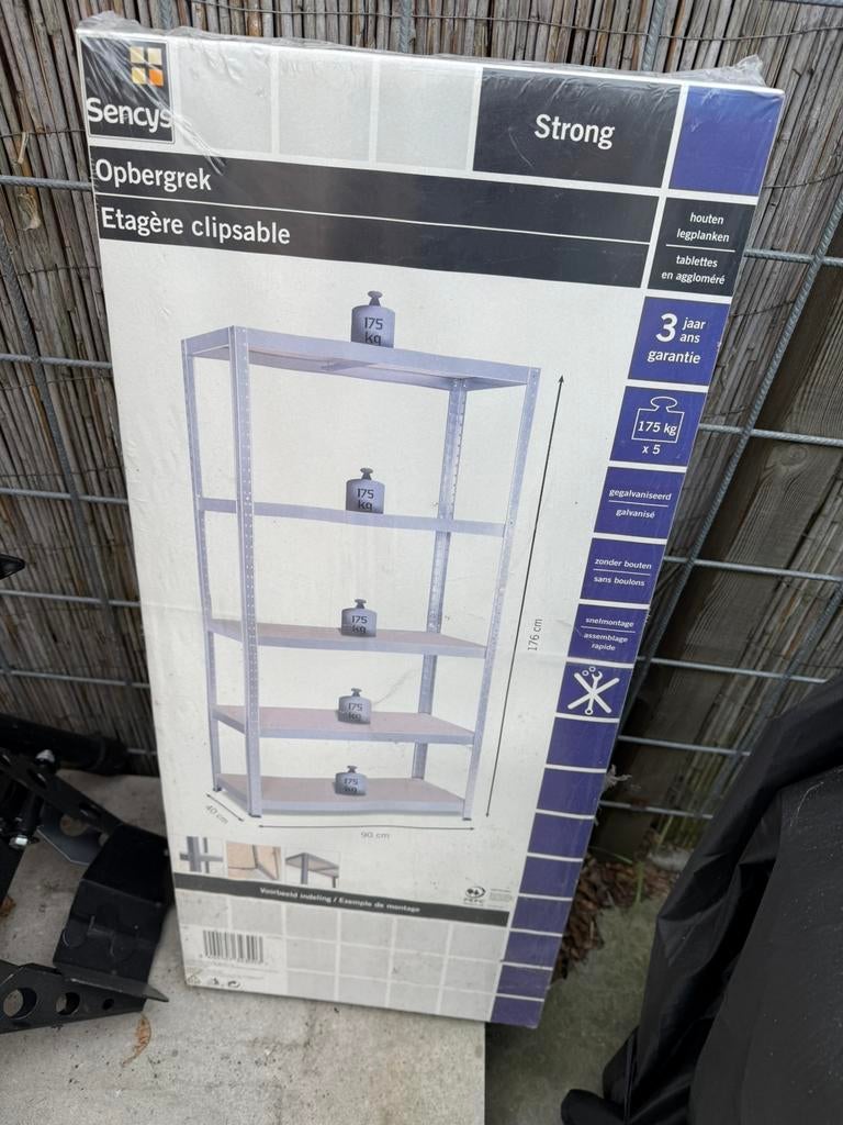 Stellingkast - nieuw in verpakking, Ophalen, Nieuw