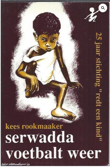 Serwada Voetbalt Weer Kees Rookmaker, Sport en Fitness, Maat XS of kleiner, Verzenden, Gebruikt, Bal