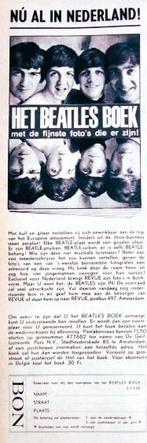 Vintage reclame Het Beatles boek - 1964, Ophalen of Verzenden, Gelezen, Artiest