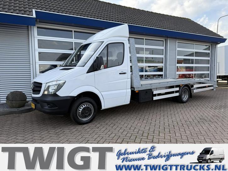 Mercedes-Benz Sprinter 513 2.2 CDI 432 Oprijwagen (bj 2015), Auto's, Bestelauto's, Bedrijf, Te koop, ABS, Airconditioning, Alarm