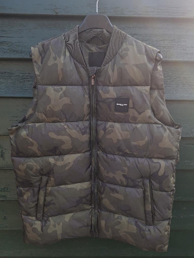 Ballin Amsterdam bodywarmer (Maat S), Kleding | Heren, Bodywarmers, Zwart, Ophalen of Verzenden, Zo goed als nieuw, Ballin