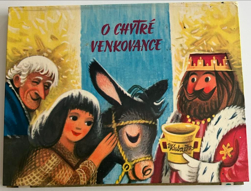 Vintage Tsjechisch Pop-up Boek - O Chytré Venkovance, Ophalen of Verzenden, Gelezen
