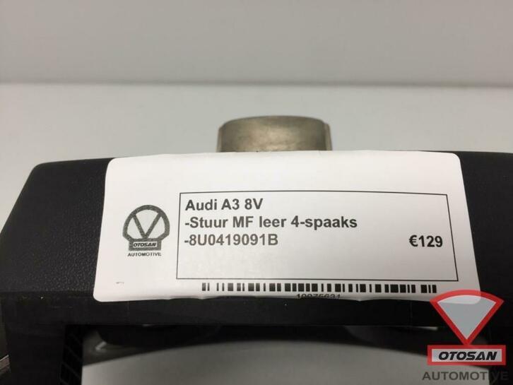 audi a3 8v stuur mf leder leer 4 spaaks 8u0419091b, Auto-onderdelen, Gebruikt, AUDI AG, Auto-Union-Strasse 1
85045  Ingolstadt, DE