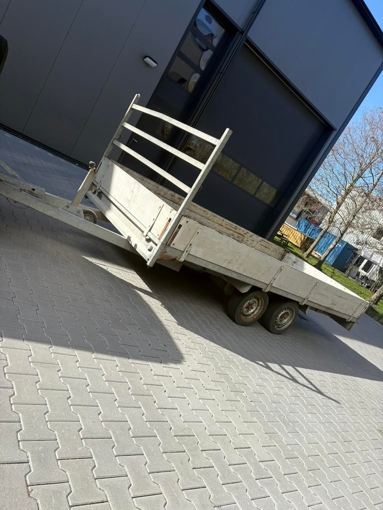 Anssems Plateauwagen 3000kg 400 x 180 Marge, Ophalen