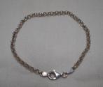 Zilveren jasseron schakel armbandje nr.1042, Verzenden, Zo goed als nieuw, Zilver, Zilver