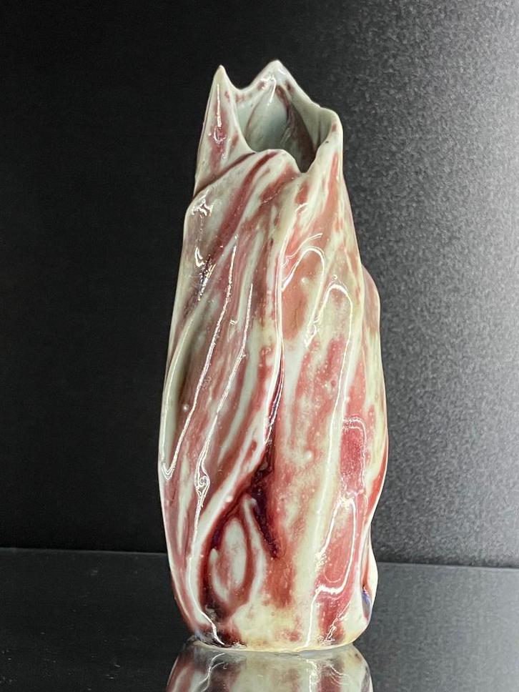 Art Nouveau Finot Mougin Vaas - Dalpayrat Sevres Massier, Antiek en Kunst, Antiek | Keramiek en Aardewerk, Verzenden