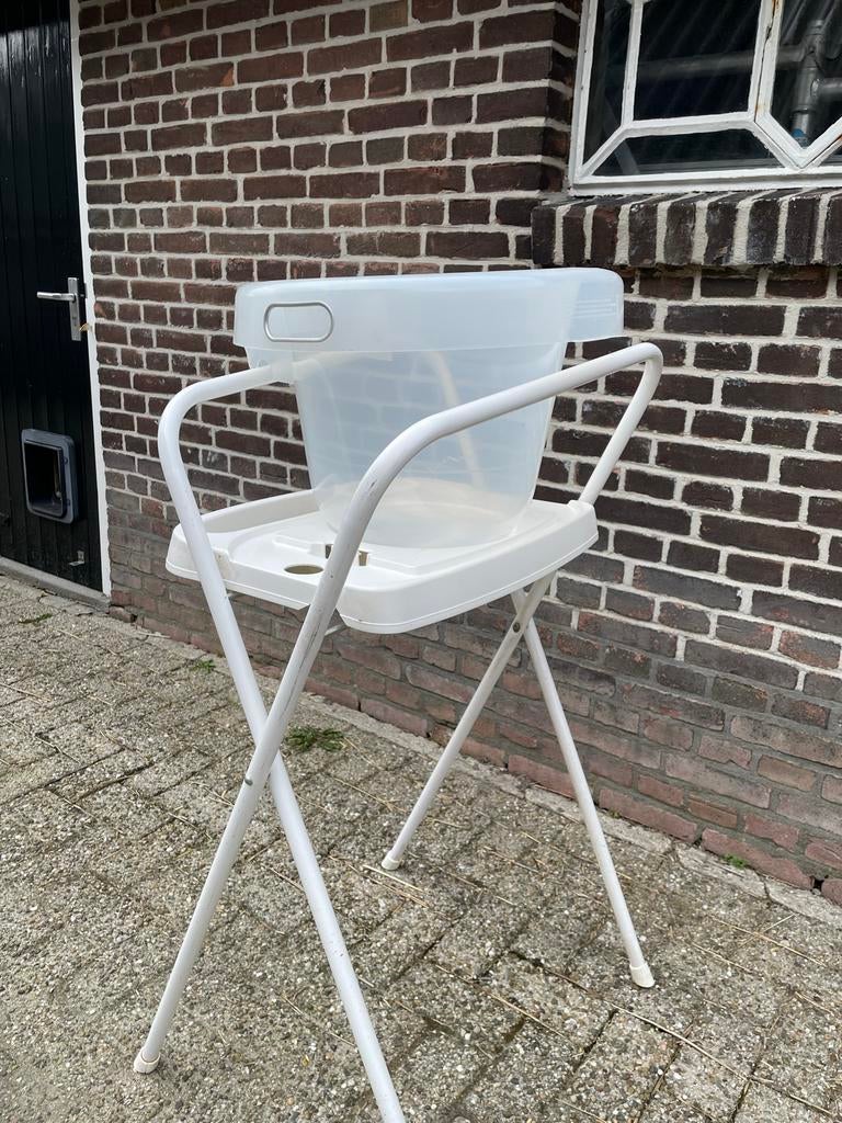 Tummy tub met standaard, Kinderen en Baby's, Badjes en Verzorging, Gebruikt, Tummy Tub, Standaard, Ophalen