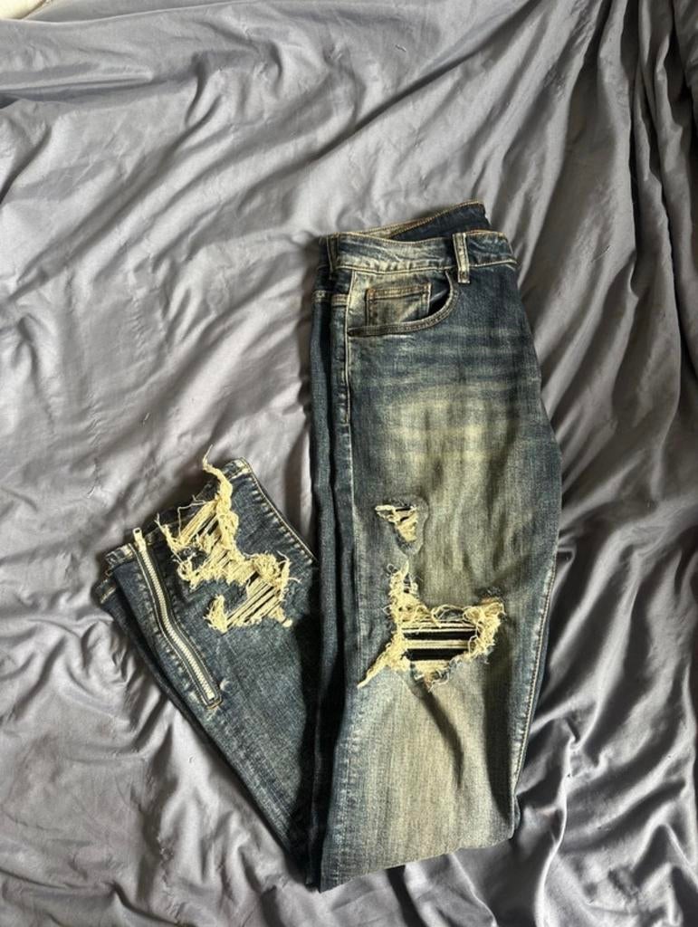 EenTweetje broek Maat 34, Ophalen of Verzenden, Zo goed als nieuw, Blauw, W33 - W34 (confectie 48/50)