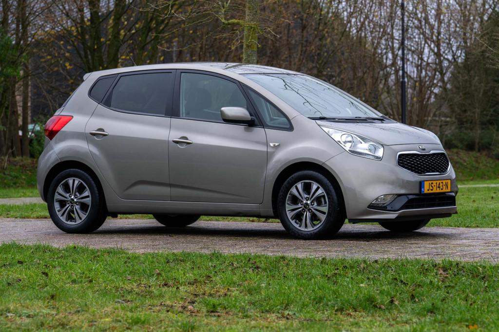 Kia Venga 1.6 CVVT DynamicPLusLine Automaat 1e Eig. +NAP NL-, Auto's, Kia, Gebruikt, 4 cilinders, 1197 kg, Origineel Nederlands