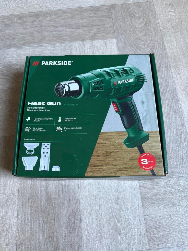 Nieuwe Parkside verbrander - heatgun, Ophalen of Verzenden, Nieuw