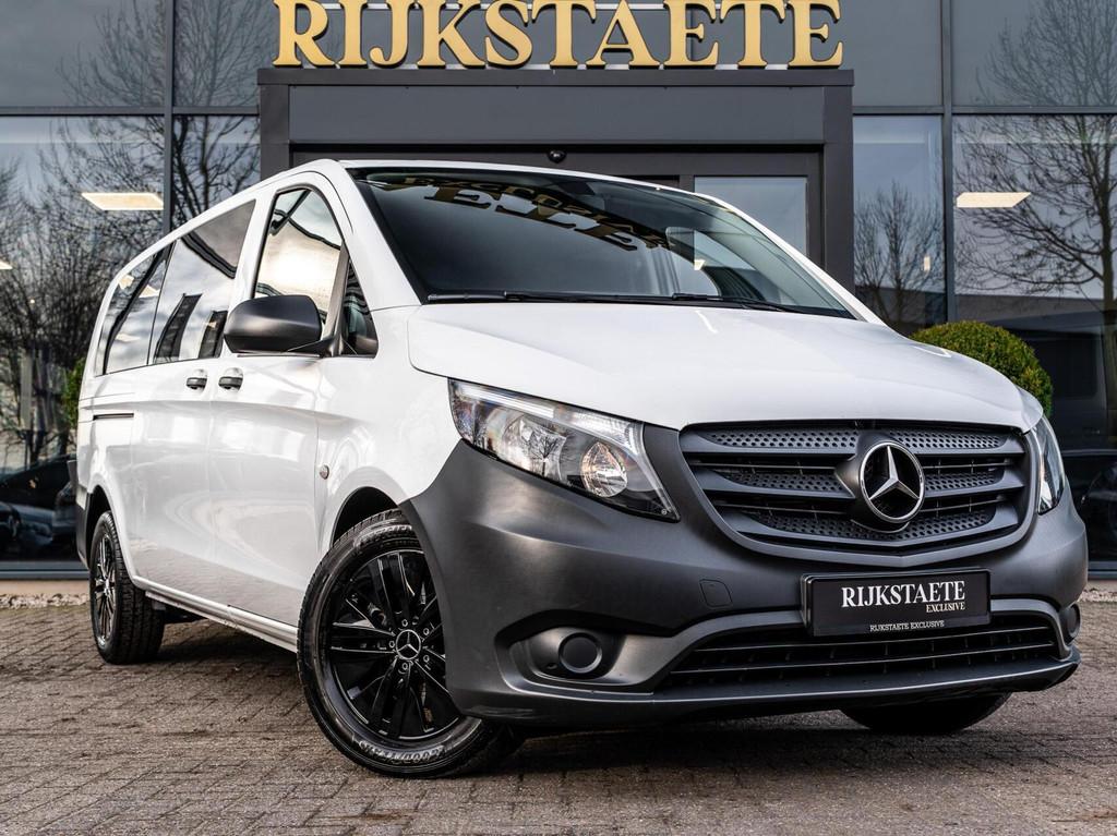 Mercedes Vito Tourer 114 BlueTEC Pro Extra Lang|9P|EXCL BTW, Gebruikt, 2000 kg, Wit, Origineel Nederlands