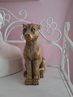 Gouden Panter Beeldje, Verzamelen, Beelden en Beeldjes, Ophalen of Verzenden, Zo goed als nieuw, Dier