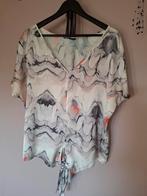 satijnachtig blousje van SUMMUM maat 44, Wit, Maat 42/44 (L), Ophalen of Verzenden, Zo goed als nieuw