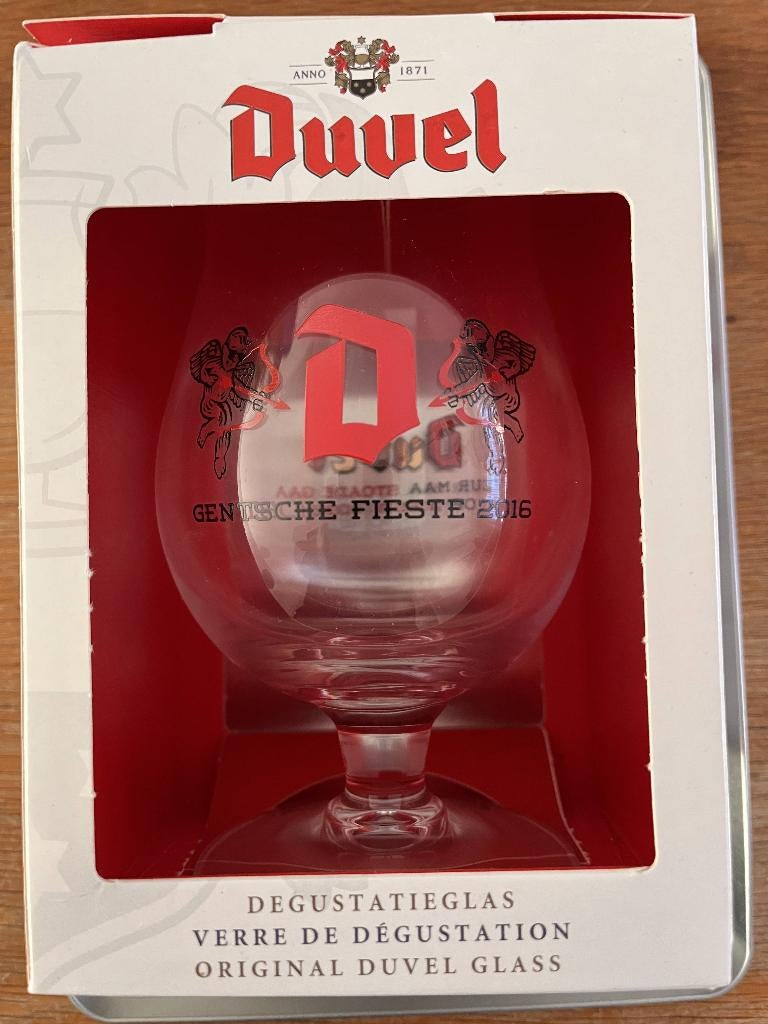 Duvelglas Gentse Feesten 16, Verzamelen, Biermerken, Ophalen of Verzenden, Nieuw, Glas of Glazen, Overige merken
