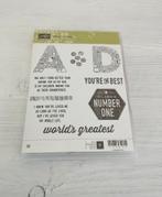 Stempelset 𝐔𝐫𝐛𝐚𝐧 𝐃𝐢𝐬𝐭𝐫𝐢𝐜𝐭 Stampin’Up!, Ophalen of Verzenden, EZ-mounted stempel