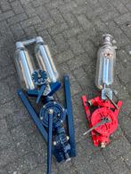2 gerestaureerde benzinepompen (muurpomp), Verzamelen, Automaten | Overige, Ophalen, Zo goed als nieuw
