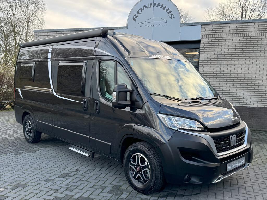 Pössl 2Win Plus 600 D-line 140 pk AUTOMAAT 9-Traps Euro6 Fi, Caravans en Kamperen, Campers, Automaat, Buscamper of Camperbus, Verwarmde buitenspiegels