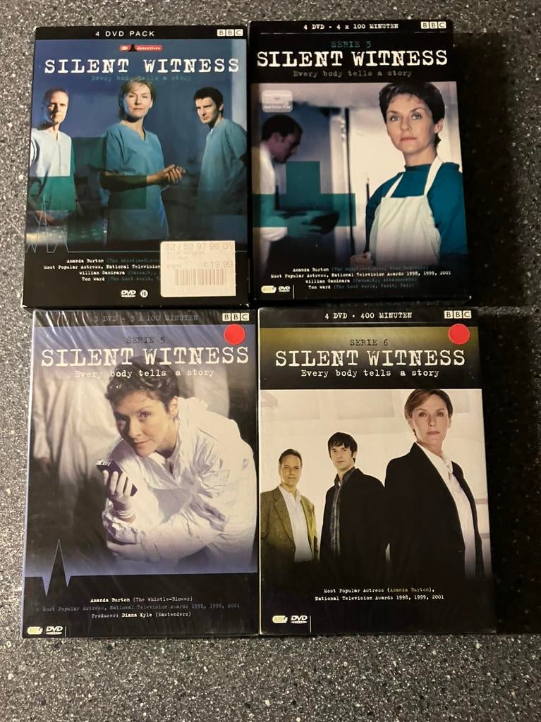 Silent Witness - Seizoen 1+3+5+6+11+13, Cd's en Dvd's, Dvd's | Tv en Series, Vanaf 16 jaar, Ophalen of Verzenden, Zo goed als nieuw